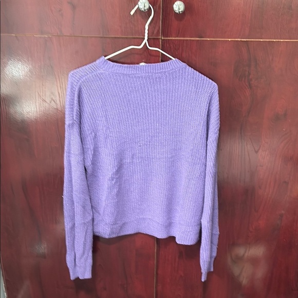 Purple Knit Sweater - Picture 3 of 3